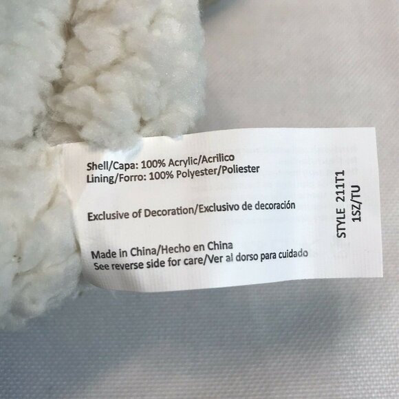 Isotoner Womens One Size smartDRI Chevron Knit Mittens With Fleece Lining New - Picture 6 of 11